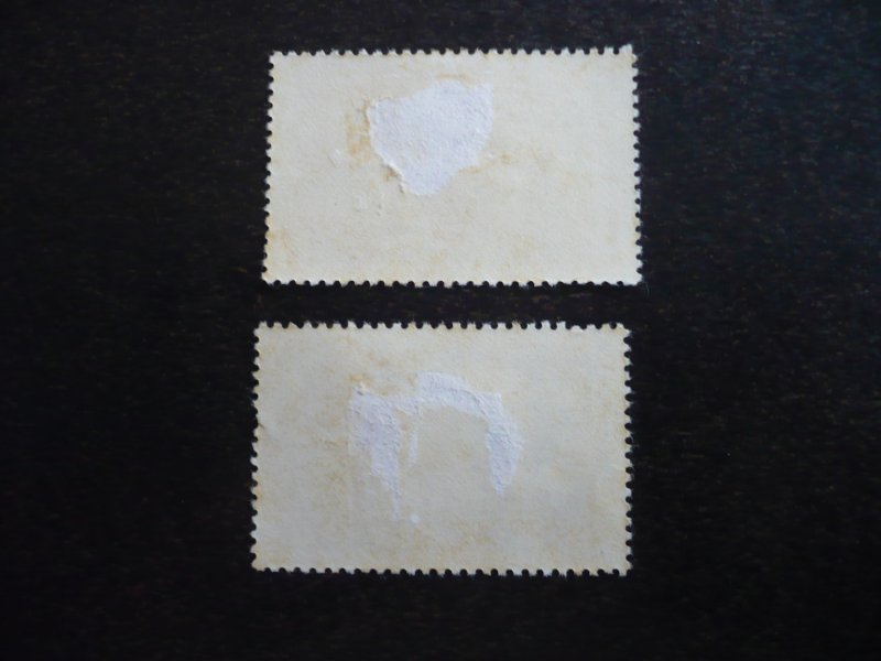 Stamps - St Pierre Miquelon - Scott# 378-379 - Mint Hinged Part Set of 2 Stamps
