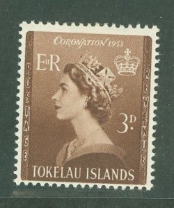 Tokelau  #4 Unused Single