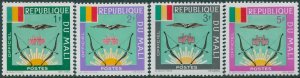 Mali dues 1964 SGO90-O93 Flag and Emblems (4) MLH