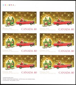 Canada #2070a, Complete Set, Bklt of 6, 2004, Christmas, Never Hinged