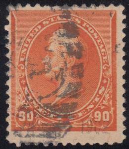 #229 F-VF USED WITH THIN SPOT CV $150 AU240