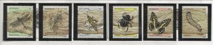 BOTSWANA Sc 268-73+273a NH issue of 1981 - INSECTS 