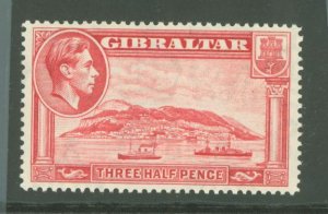 Gibraltar #109 Unused Single