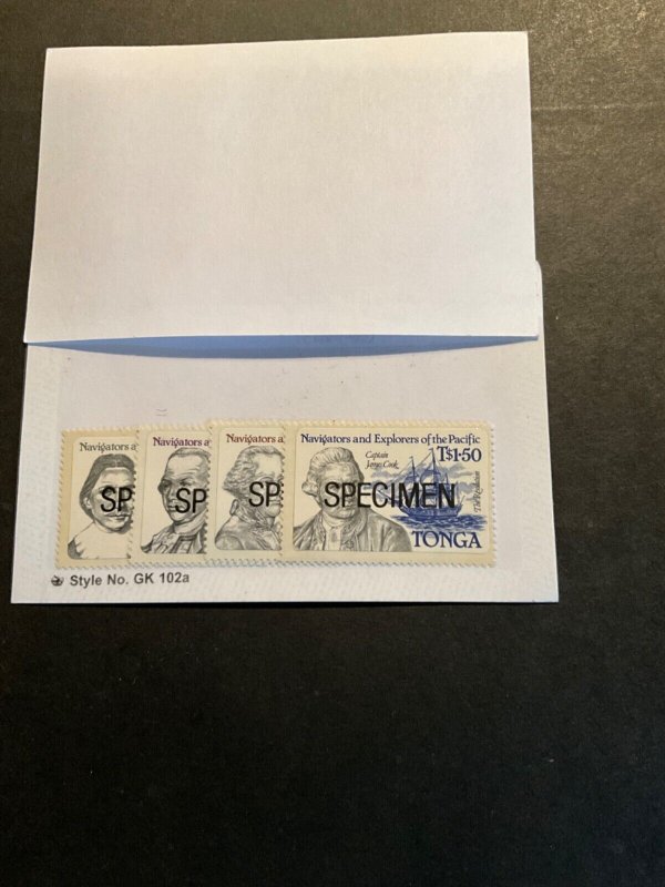 Stamps Tonga Scott #559-62  never hinged