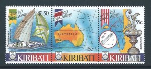 Kiribati #484 NH America's Cup - Strip