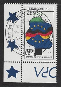 Germany Bund Scott # 2004, used, first day cancelled