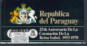 Booklet - Paraguay 1978 Coronation 25th Anniversary Bookl...