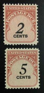 MOMEN: US STAMPS #J MINT OG NH LOT #53009