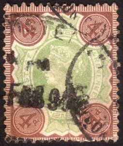 1887, Great Britain, 4p, Used, Sc 116, Sg 205