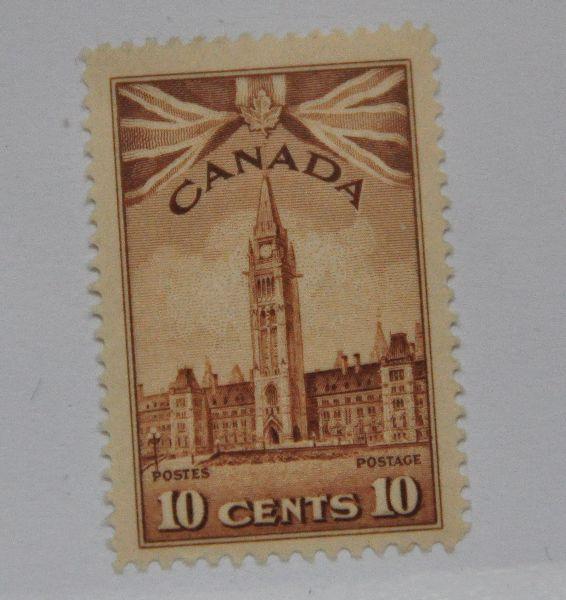 Canada.  Scott 257 MH. Scott cv $4.50