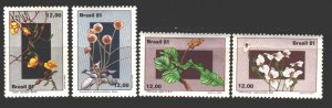 Brazil. 1981. 1946-49. Flowers flora. MNH.