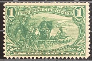 US Stamps-SC# 285 - Mississippi Issue - MH - CV = $27.50