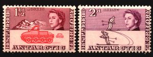 British Antarctic Scott # 1 - 4 Unused NH