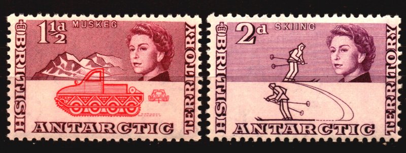 British Antarctic Scott # 1 - 4 Unused NH