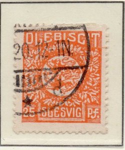 Schleswig Germany 1920 Early Issue Fine Used 25pf. NW-121117