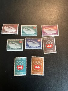 Paraguay Scott #783-90 never hinged