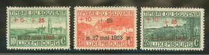 Luxembourg #B4-6 Unused Single (Complete Set)