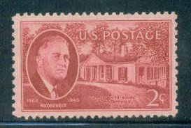 931 2c Roosevelt Fine MNH