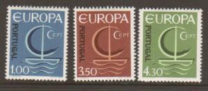 Portugal #1019-21 Mint/Used Europa