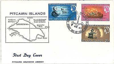 BOATS SHIPS: FDC COVER - PITCAIRNS ISLAND 1967