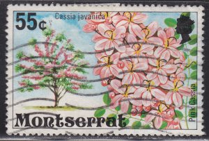 Montserrat 349 Pink Cassia Tree 1976