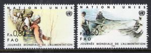 UN Geneva 122-123 MNH VF