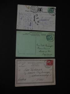 EGYPT : Scarce group of 12 Early Picture Post Cards. Many unusual