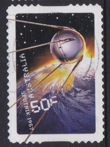 Australia 2007 - 50 yrs in Space -Sputnik -  50c used