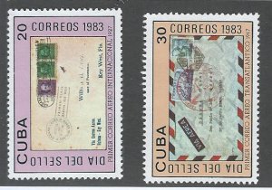 Cuba  MNH sc  2589-2590