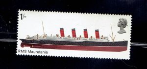 GREAT BRITAIN SCOTT#580 1969 1s RMS MAURETANIA - MNH