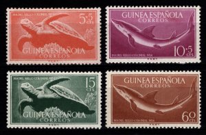 Spanish Guinea 1954 Colonial Stamp Day, Set [Unused]