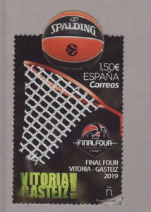 Spain 2019 MNH - Basketball - Final Four Vitoria-Gasteiz 2019 - set of 1 stamp