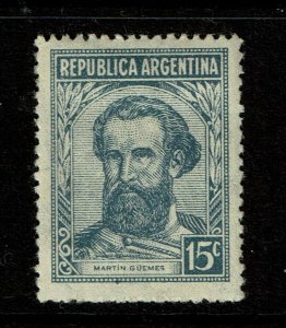 Argentina SC# 436, Mint Hinged, Hinge Remnant, sm ink dot on back - S10711