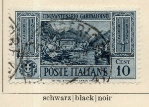 Italy 1932 Early Issue Fine Used 10c. NW-123245