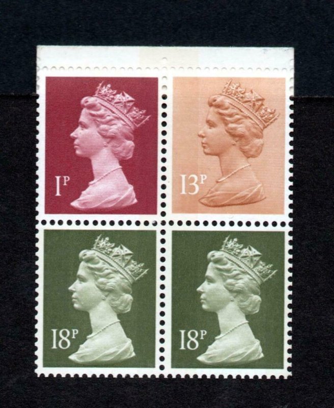 50p ROMAN BRITAIN No 2 BOOKLET REVERSED PHOSPHOR MCC £30