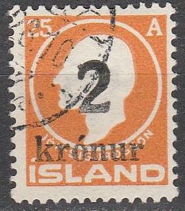 Iceland #149  F-VF Used CV $190.00  (A15475)