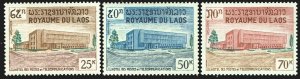 Laos #145-147  MNH - Post Office (1967)