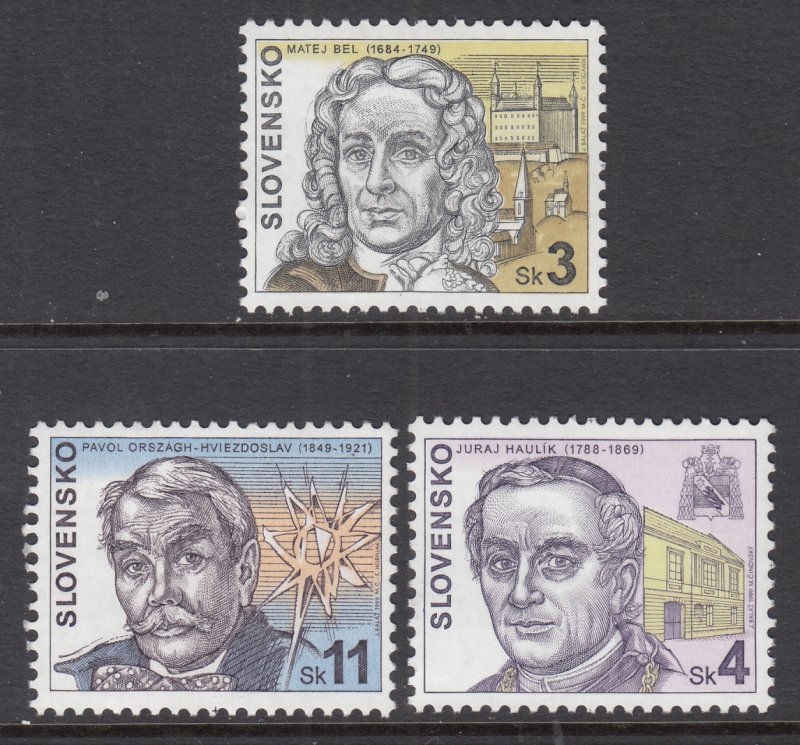 Slovakia 320-322 MNH VF