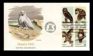 U.S. # 1763a FDC Owls!