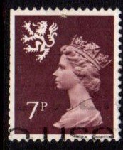 Scotland - #SMH8 Machin Queen Elizabeth II - Used