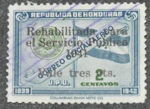 DYNAMITE Stamps: Honduras Scott #C111  USED