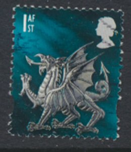 Wales  GB  1st Dragon   SG W84  Used    SC#  14  see details