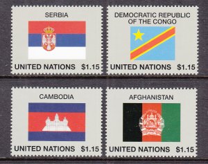 UN New York 1083-1086 Flags MNH VF