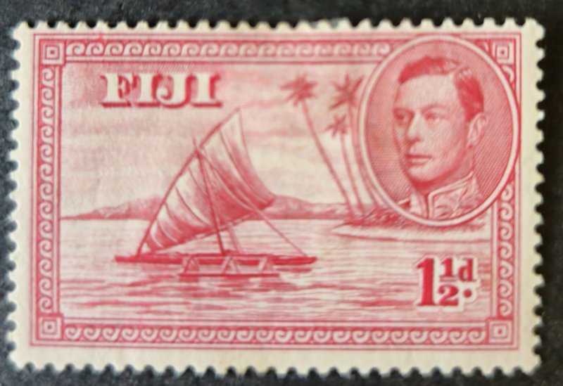 Fiji 1938 SG251  mm  Die 1 (empty canoe)