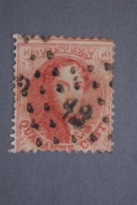 Belgium #16 40 Cents 1865