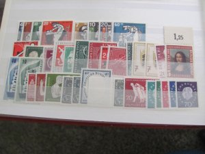 GERMANY 1950S MNH LOT VF/XF  (131)