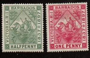 Barbados 82-83 Mint hinged
