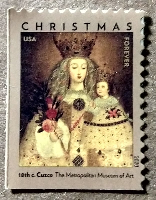 United States #5541 (55c) Christmas-Our Lady of Guápulo MNH (2020)