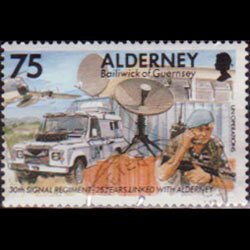 GUERNSEY-ALDERNEY 1996 - Scott# 91d UN Operations 75p Used