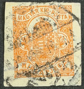 Hungary, 1900, SC#P6, Hungarian Crown, Used, F, HR